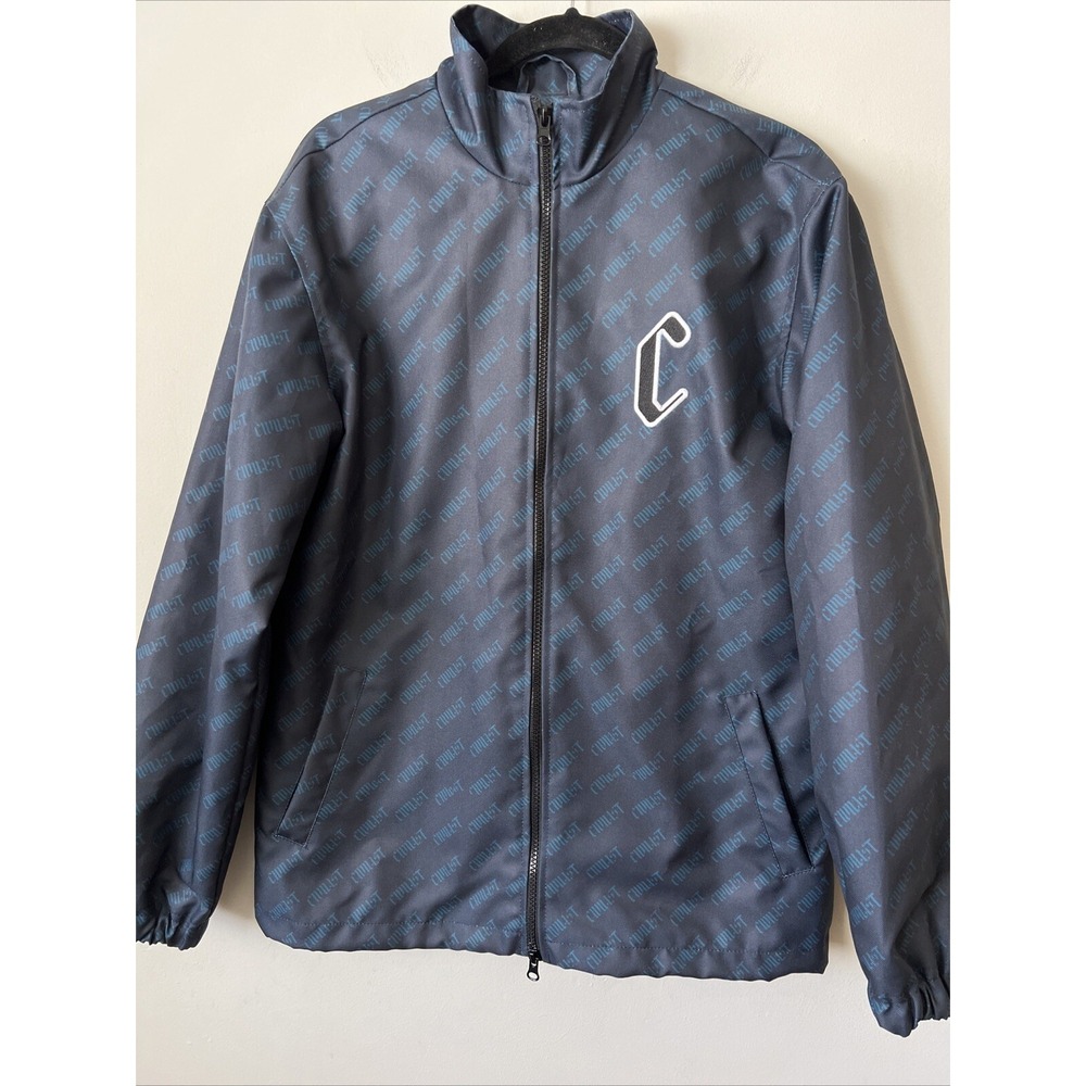 Civilist Berlin Allover Summer Track Jacket Size Medium Streetwear Logo